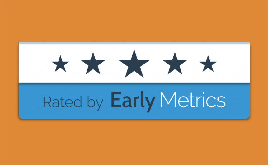 Early Metrics nous attribue cinq étoiles